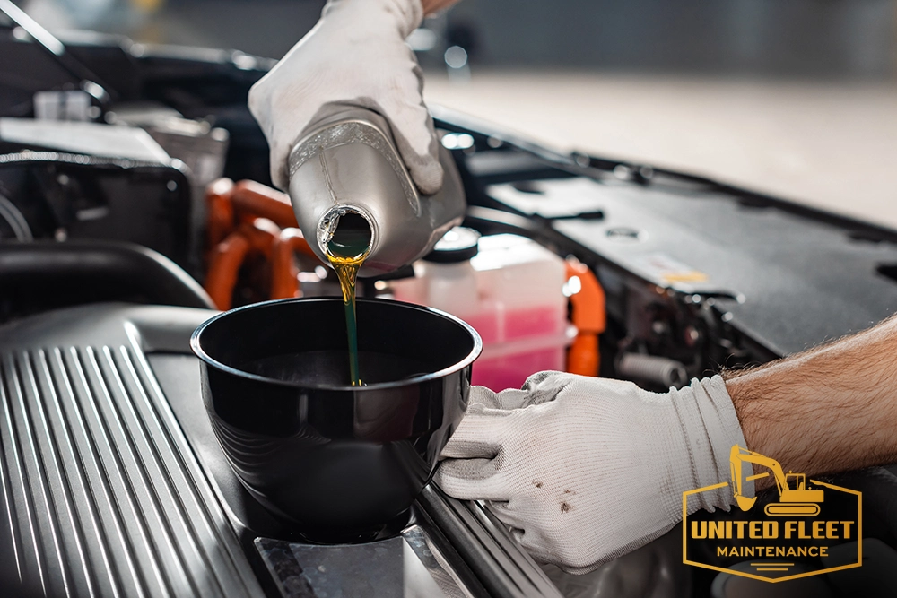 Semi truck oil change services near you - United Fleet Maintenance